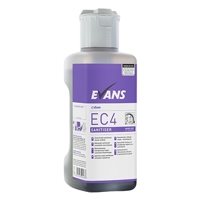 Evans EC4 Super Concentrate Sanitiser 1ltr