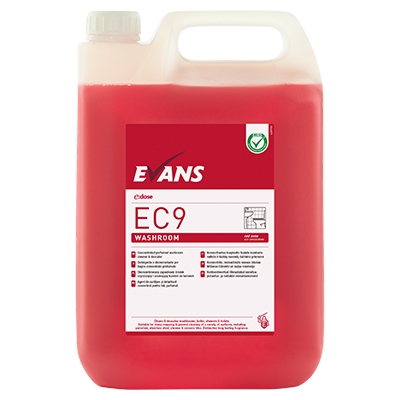  Evans EC9  Super Concentrated Bactericidal Cleaner and Descaler 5ltr