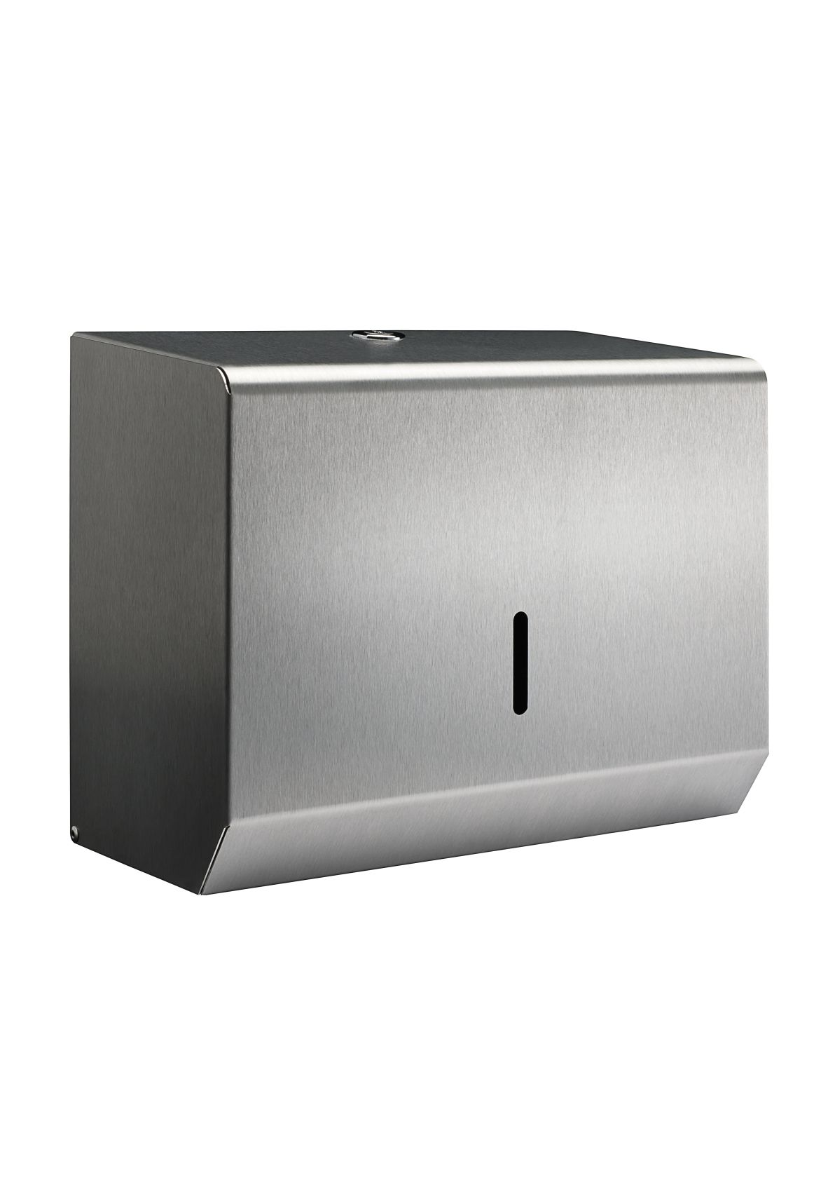 Small Hand Towel Dispenser Stainless Steel Matt Finish