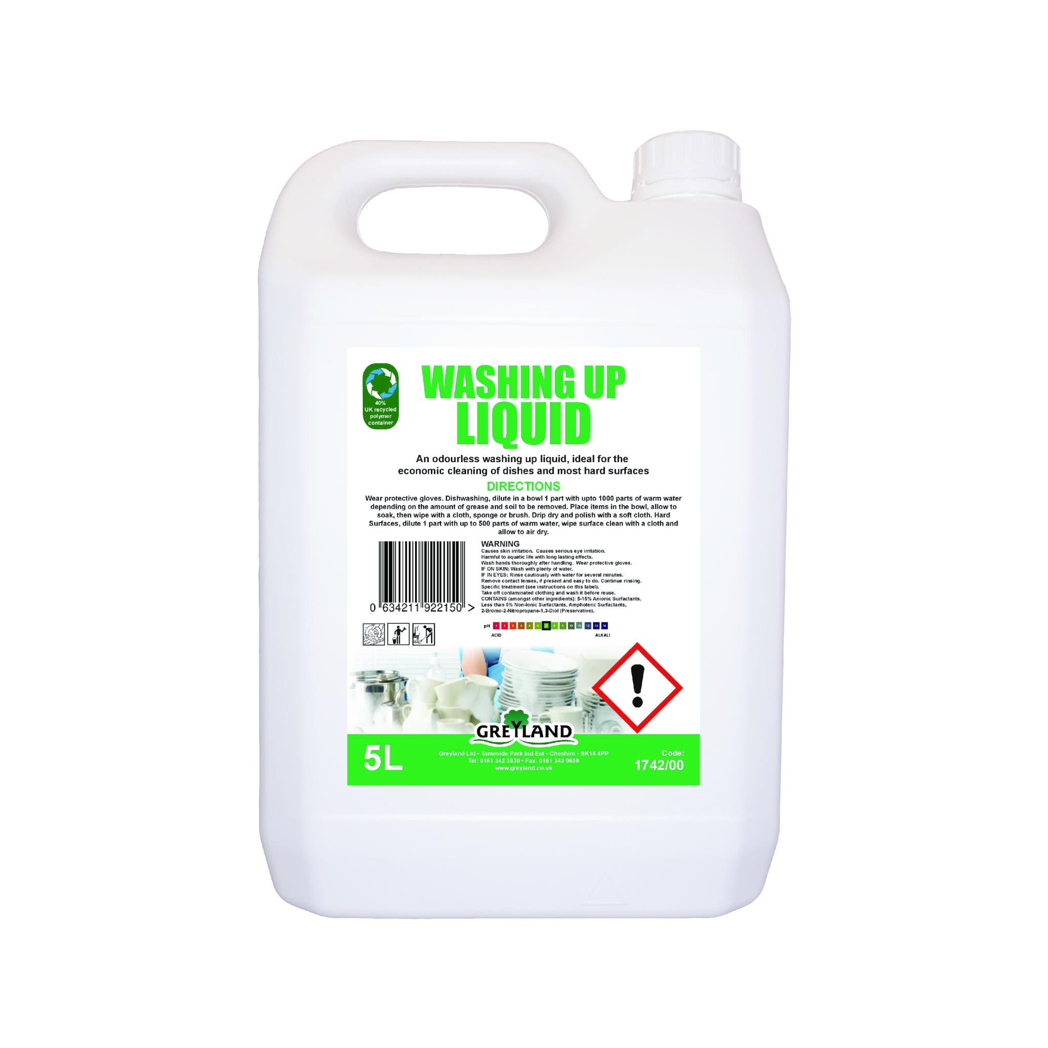 Washing up Liquid 5ltr K-Det