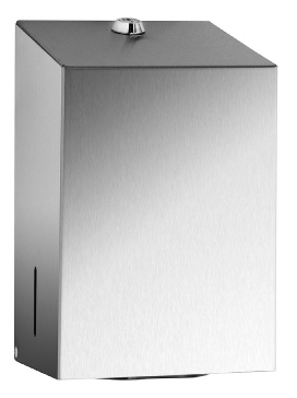 Stainless Steel Bulkpack/ Multiflat Toilet Tissue Dispenser (77119SS)