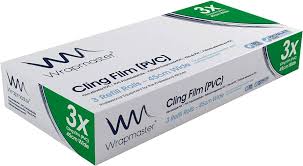 Wrapmaster Clingfilm 45cm Wide x 3 Rolls